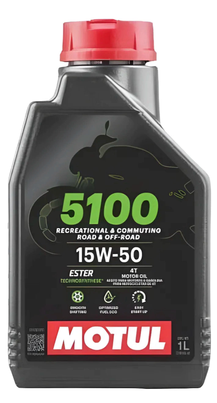 ACEITE MOTUL 5100 SEMI SINTETICO 15W50 1L