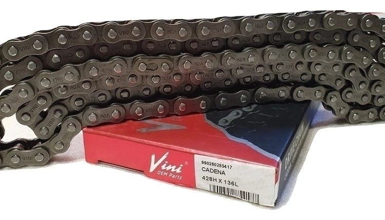 CADENA 428H x 136 NEGRA – VINI OEM PARTS