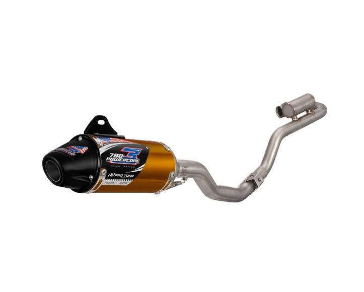 ESCAPE HONDA XR150 POWERCORE 3 DORADO