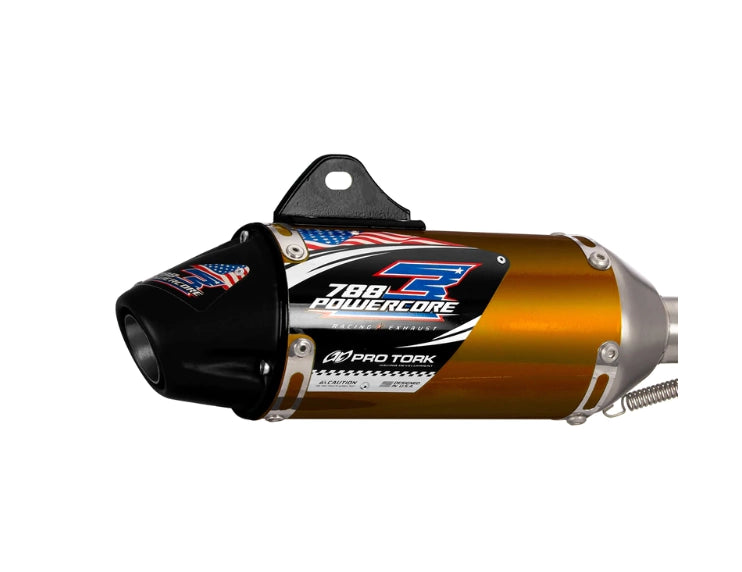 ESCAPE HONDA XR150 POWERCORE 3 DORADO